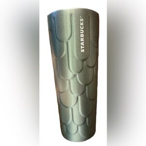 Starbucks 2022 Mermaid Scales Tumbler -  Aqua Green -  NO LID